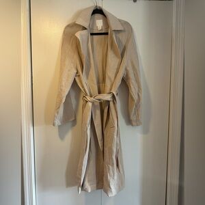 H&M Light Tan Trench Coat